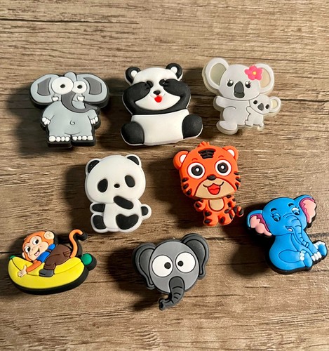 Zoo Jungle Wild Animal Shoe Charms for Crocs or Shoe Laces - Picture 4 of 10