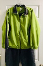 Vintage BOLD SPIRIT Tracksuit Windbreaker Set XL Full Zip Jacket Jogger Pants
