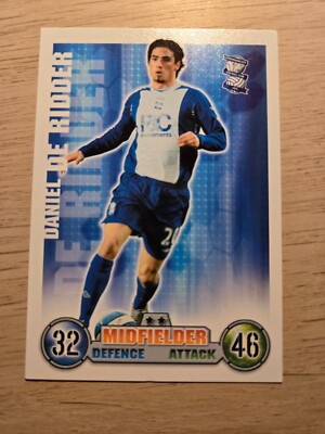 Daniel de Ridder - Birmingham - 2007/08 Topps Match Attax Extra Card