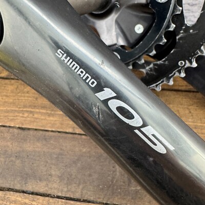 Shimano 105 Crank Set 175 mm FC-5600 5650 110 BCD Double Road MTB