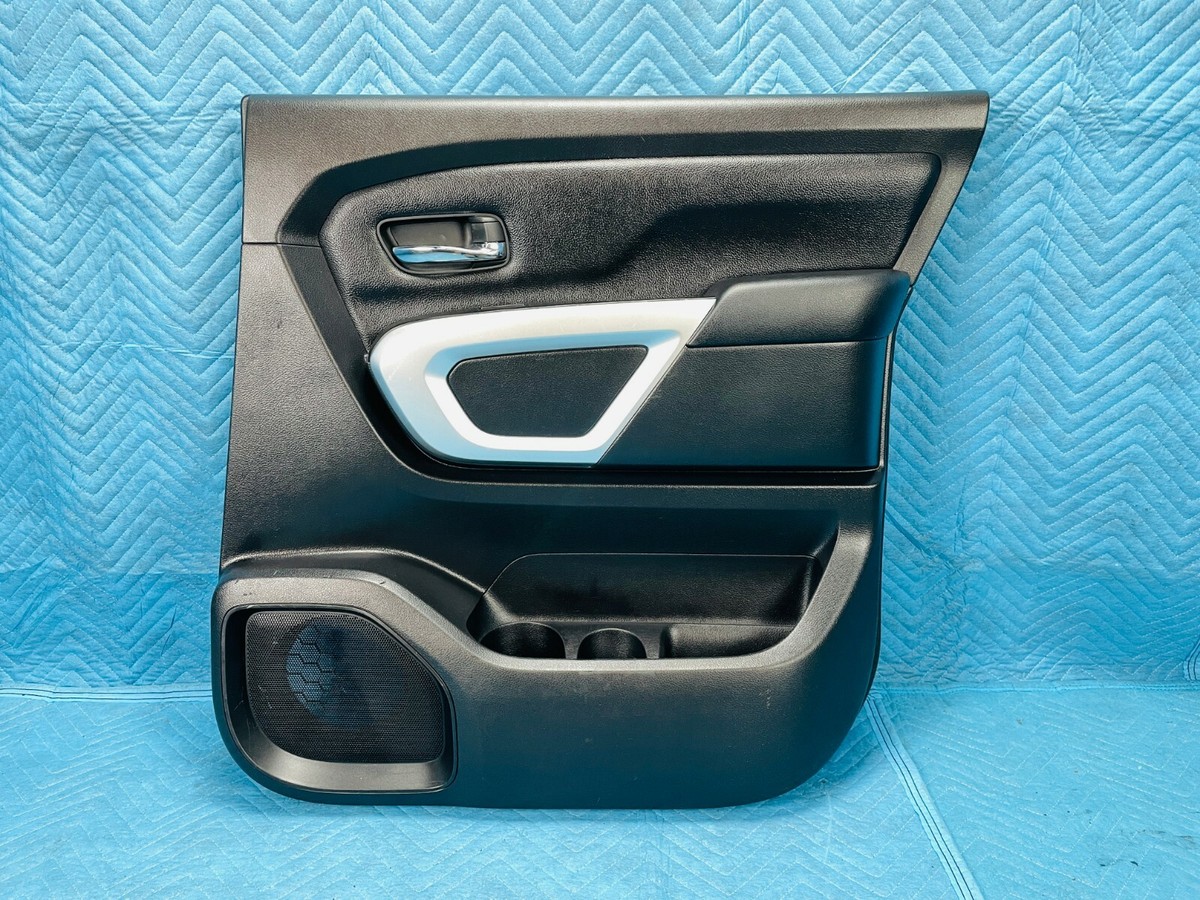 Nissan Titan XD Crew Rear Passenger Door Interior Trim Panel 2017