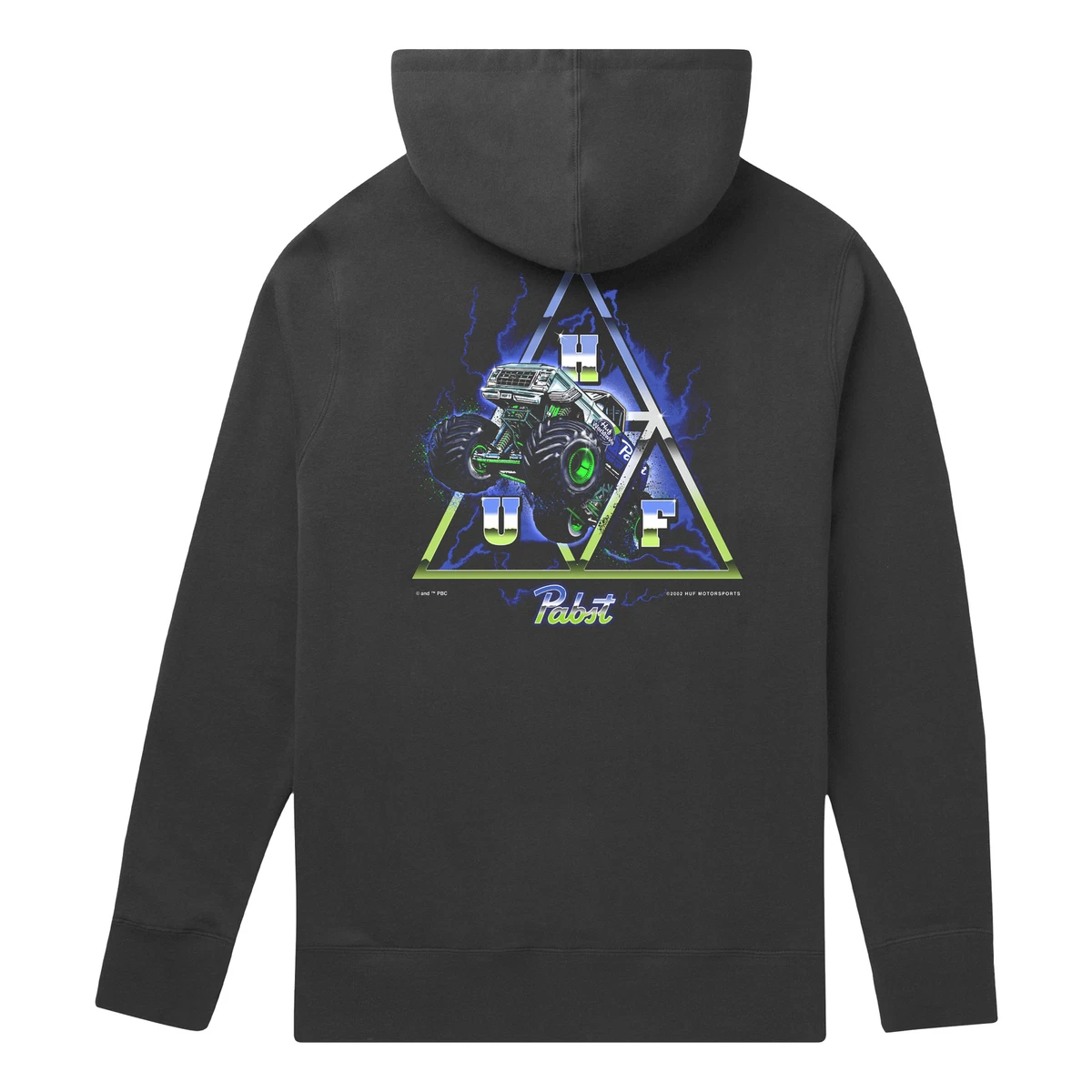 Huf x PBR Hoodie Pabst TT Black eBay