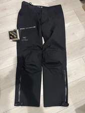 Arc’teryx Alpha Hybrid Goretex Hike Rain Ski Snow Pants Men's XL Regular Black