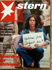 STERN - 14. Juli 1977 - Zeitschrift zum Geburtstag / Jahrestag