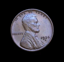 1924-S Lincoln Wheat Cent  MS+++