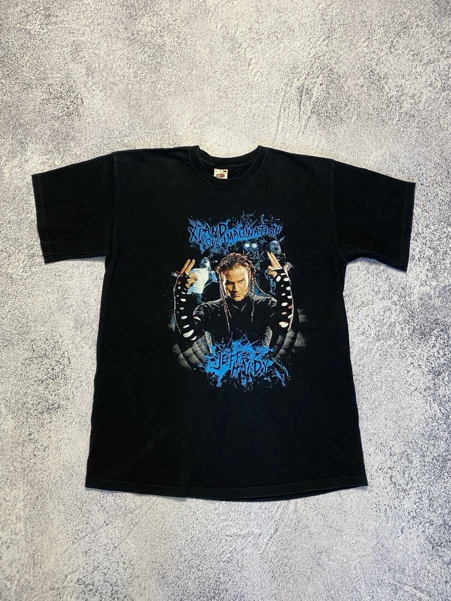 Jeff Hardy XPAND YOUR IMAGINATION TシャツXL Jeff Hardy Wrestling Xpand Your Imagination Vintage T Shirt | eBay