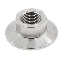 HFS(R) 1.5" Sanitary Tri Clamp x 3/4" NPT Female FNPT Thread Stainless Steel 304