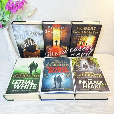 Robert Galbraith Cormoran Strike (1-6) Hardcover Set Series JK Rowling Crime HC