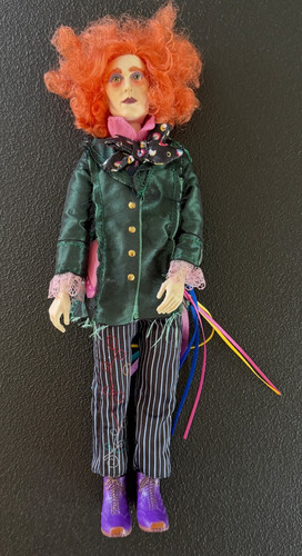 Barbie Collector Disney Alice in Wonderland Movie Mad Hatter Doll Johnny Depp
