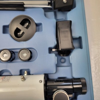鏡台 Meade Refracting Telescope TeleStar 40AZ-T + 900X Microscope wCase