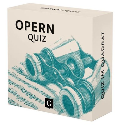 Opern-Quiz | Reinhard Palmer | Taschenbuch | Quiz im Quadrat | 103 S. | Deutsch