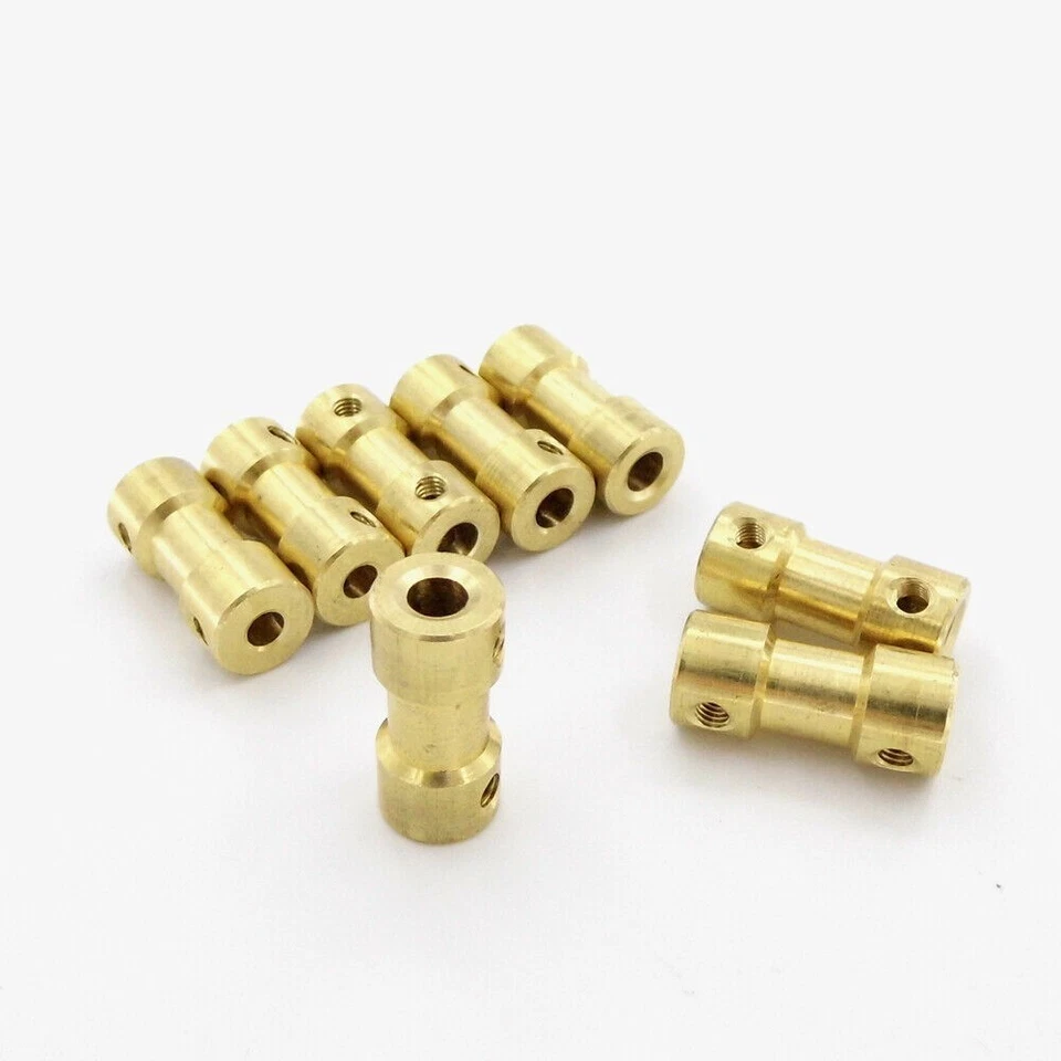 Hot Sale Best Coupler For RC Boat Car Robot Motor Shaft Wrench Accessories Brass - Image 2 of 4