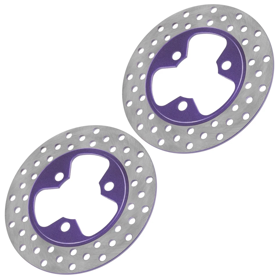 Rotor de disco de freio dianteiro esquerdo direito para Honda TRX250EX Sportrax 250 2x4 2001-2008 - Imagem 3 de 4