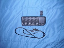 Rii Mini X1 Wireless 2.4GHz Keyboard with Mouse Touchpad - Black
