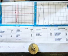 NDT Contact Probe, NDT Systems Type CHRF028-TM, 2.3 MHz, Top Mount BNC