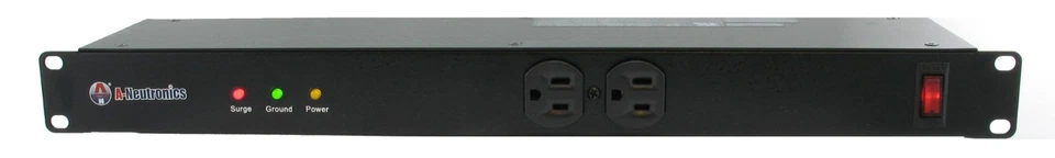 12 OUTLET Surge Protector RACK MOUNT POWER STRIP BAR EMI/RFI Noise Filtering - Image 3 of 4