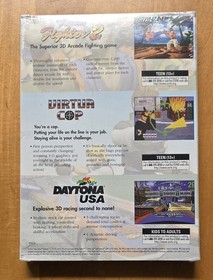 Saga Saturn 3 Free Games Pack New Factory Sealed