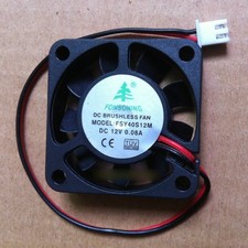 New FONSONING FSY40S12M 12V 0.08A 2Pin Cooling Fan QW