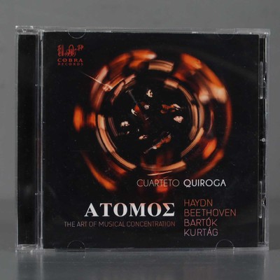 CD. Cuarteto Quiroga - ATOMOS / The Art of Musical Concentration 