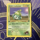 Erika's Bulbasaur 39/132 Gym Challenge 1st Edition MP
