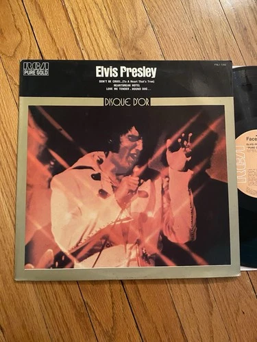 ELVIS PRESLEY PURE GOLD  NM LP ORIG. 1976 FRANCE PRESSING MORE ELVIS! FREE SHIP