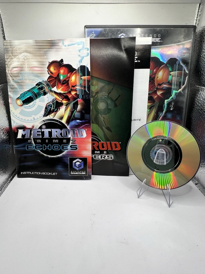 Metroid Prime 2 Echoes GameCube Complete w/ Manual - Image 4 of 4