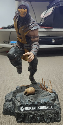 Mortal Kombat X Kollector's Edition Scorpion 10'' Statue - High Quality & Detail