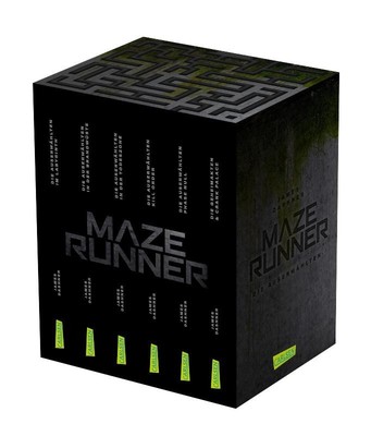 James Dashner / Der Maze-Runner-Schuber inkl. 2 Bonusbände + 1 exklusives Po ...