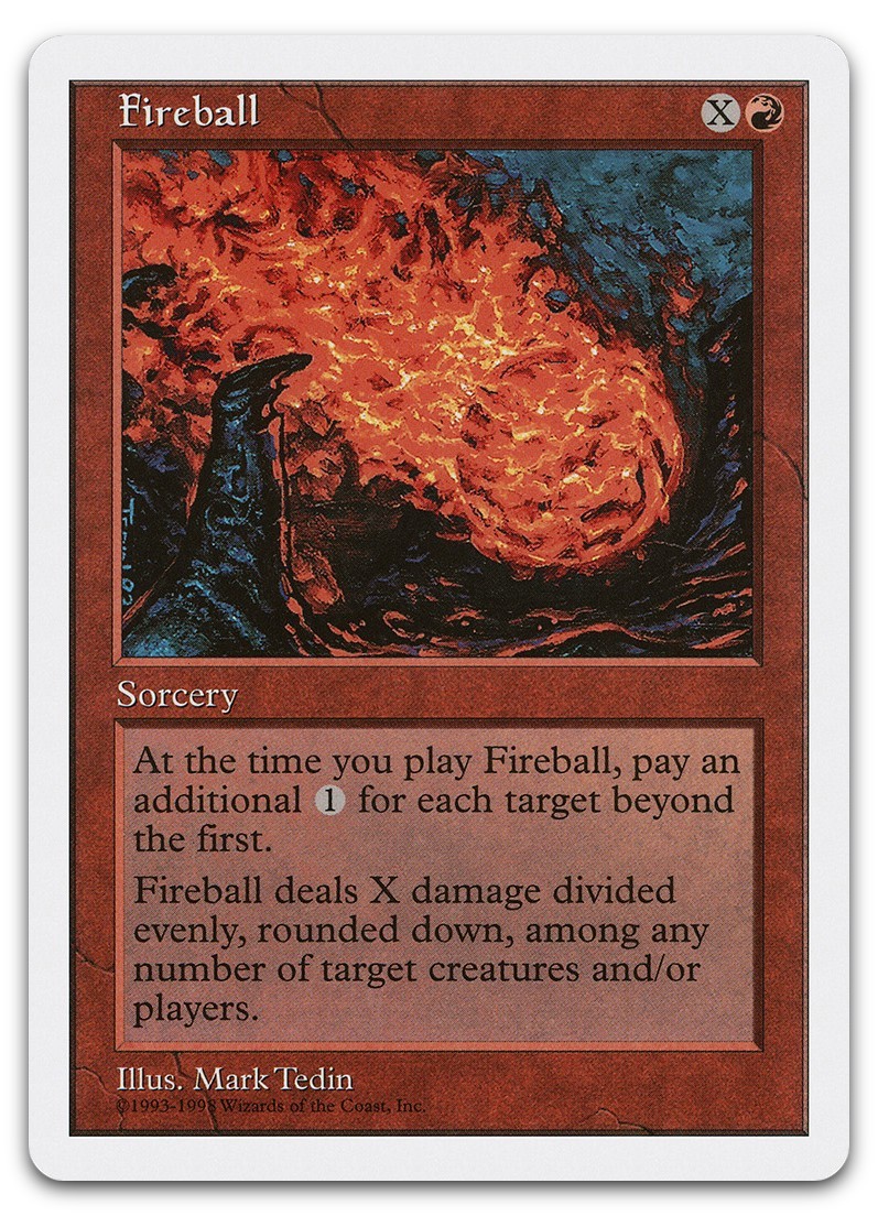 Fireball (NM) Anthologies ATH Magic MTG