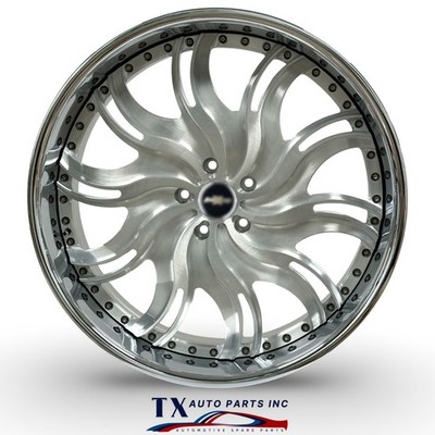 24x9'' Forged Wheels Set for Chevrolet 5x127 / 5x5 True Directional 3Piece Rims