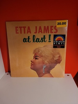 SCHALLPLATTE.. ETTA JAMES...AT LAST...LIMITED EDITION..COULERED VINYL.. NEU...