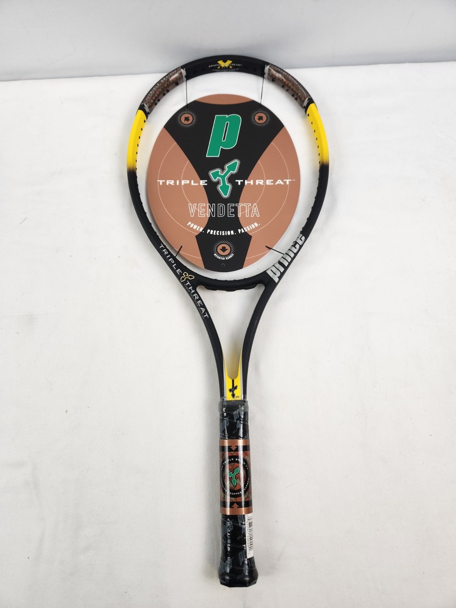 NOS Prince Triple Threat Vendetta OS Tennis Racket (TC77A) - 4 1/8