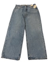 Universal Thread Women's Mid-Rise 90's Baggy Denim Jeans Blue 12