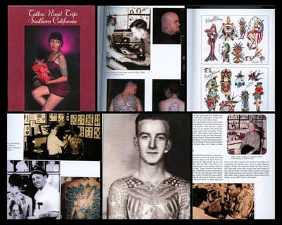 2003 california tattoo book shaw grimm paul rogers roberts antique flash photo