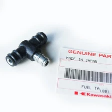 NOS Kawasaki Carburetor Pipe Joint Tee T Connector Carb Gas Fuel z1 kz1000 kz900