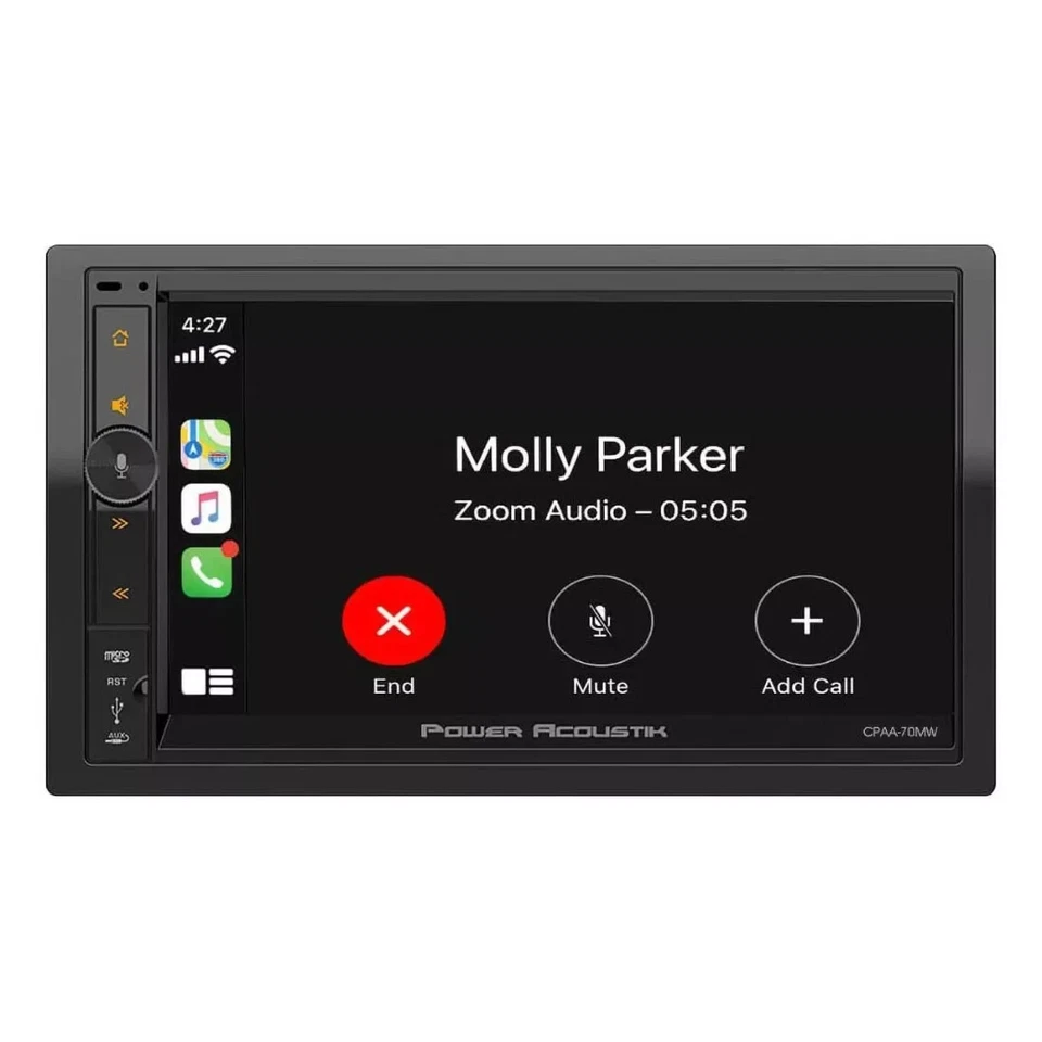 7 Inch Wireless Apple Carplay Android Auto Double Din Car Stereo, Bluetooth - Image 2 of 4
