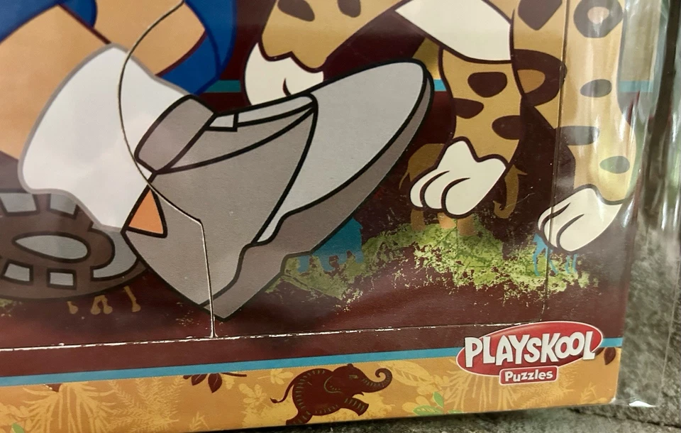 Nick Jr. Go Diego Go! Woodboard Puzzle -Playskool-2008 Nickelodeon RARE Dora - Image 3 of 4