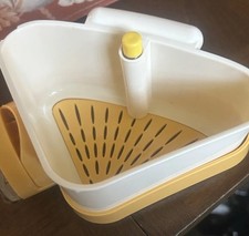 Corner Sink Strainer Suction Cup Press Sink Drainer Basket Triangle Storage Rack