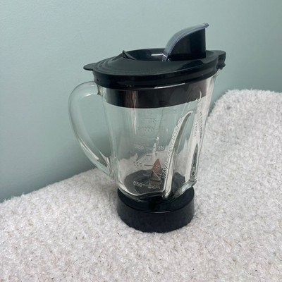 Hamilton Beach Wave-Action 40 oz Glass Blender Jar Replacement w Lid & Blade