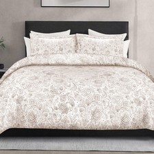 Elegant Comfort Luxury 3-Piece Reversible Duvet Cover Set - Hotel