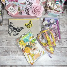 Junk Journal  Planner Decor Supplies Kit Scrapbook Lot Collage Spring Ephemera