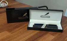 Luxury Rollerball Pen,24K Gold Trim,Noble and Elegant Designs,Schneider Ink R...