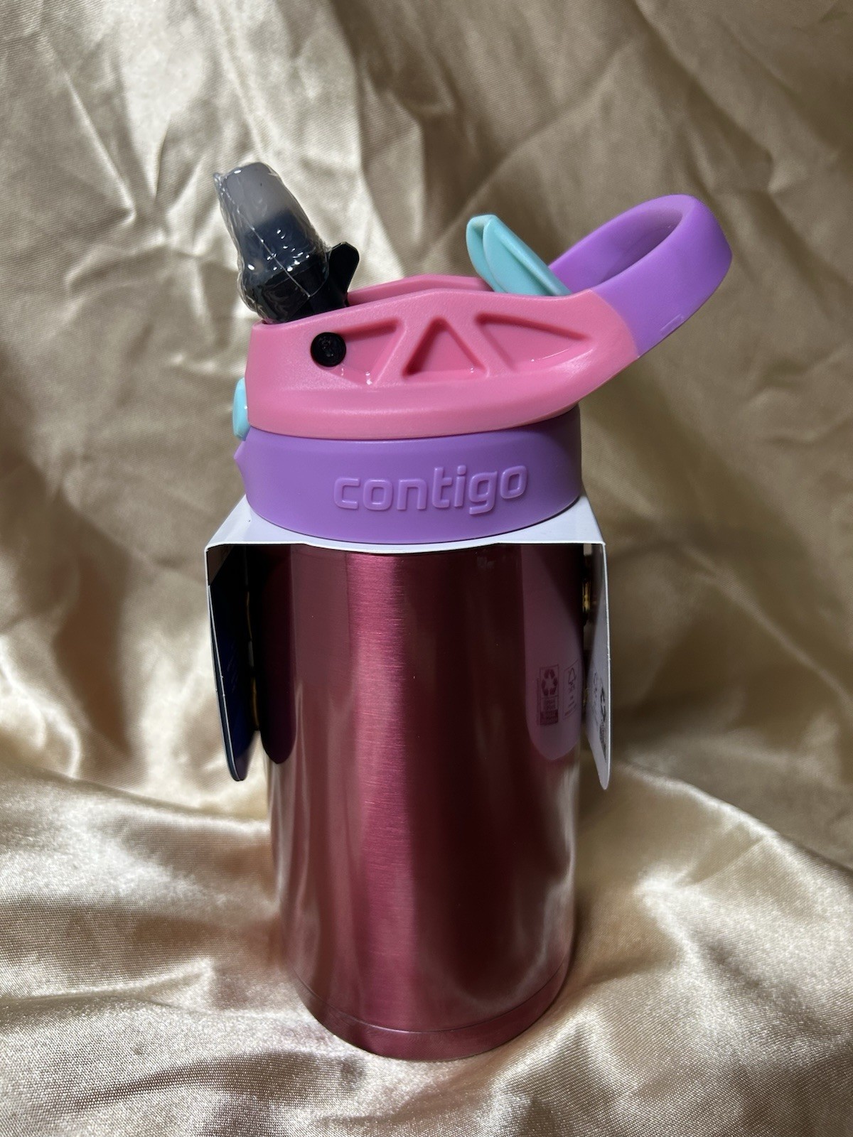Contigo Kids 13 oz Aubrey AUTOSPOUT Insulated Stainless Steel Water Bottle