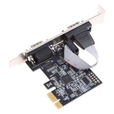 PCI-E serial port PCIe to COM9-pin RS232 expansion card dual serial ports AX9910
