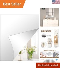 Lightweight and Stylish 14'' x 12'' Acrylic Mirror Sheets for Versatile Home Use