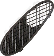 APDTY 167812 Front Passenger Side Outer Bumper Grille Black