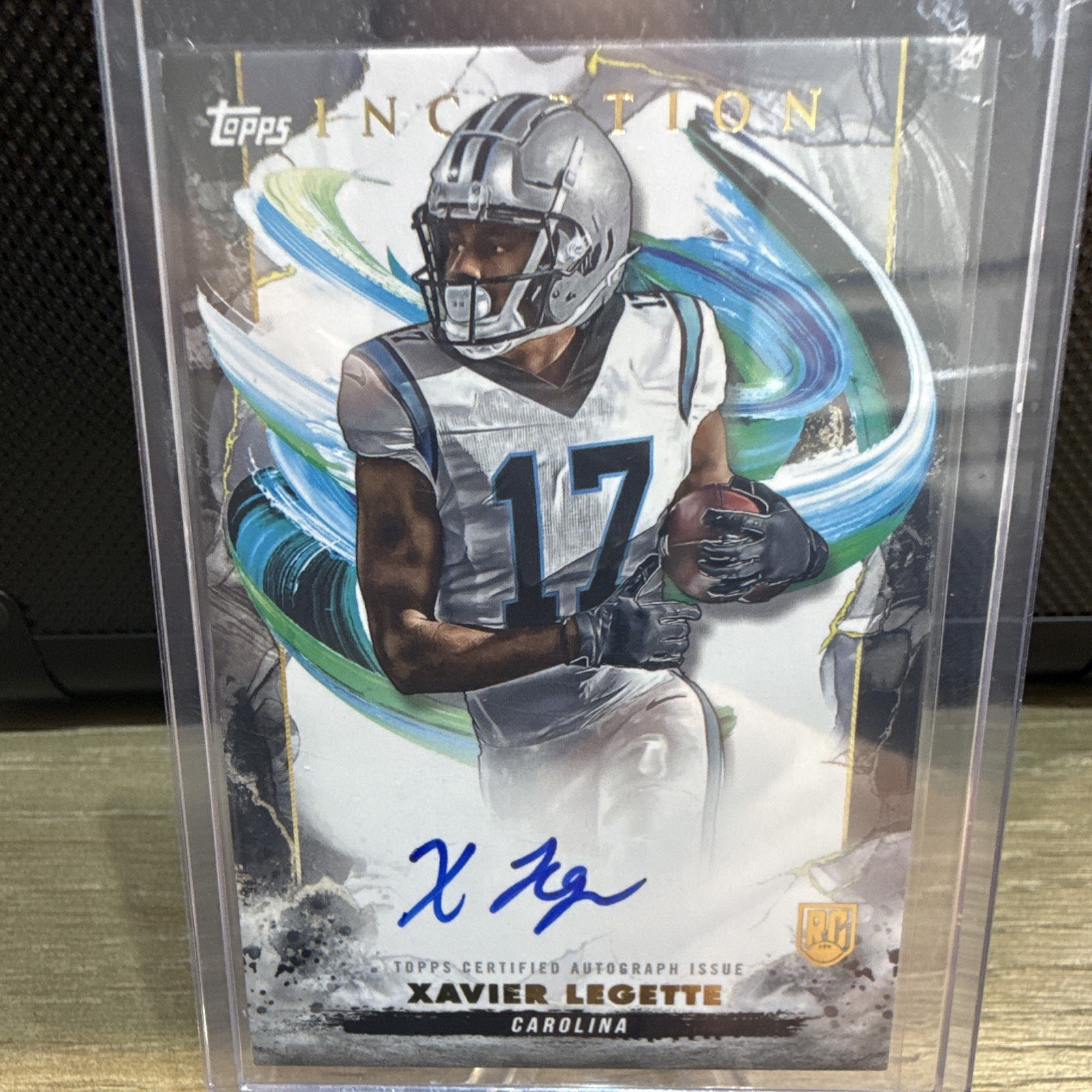 Topps Inception Xavier Legette Rookie Autograph Rookie Autographs #RA-XL 2024