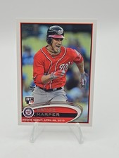 2012 Topps Update Series Rookie Debut Bryce Harper #US183 Baseball Card RC . rookie card picture