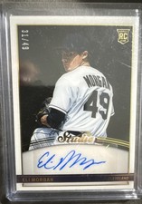 2022 Panini Chronicles - Studio Black Signatures Eli Morgan #SBS-EM Gold /49...