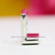 *BRAND NEW* Pandora Moments Sterling Silver Letter L Alphabet Slide Charm 797466